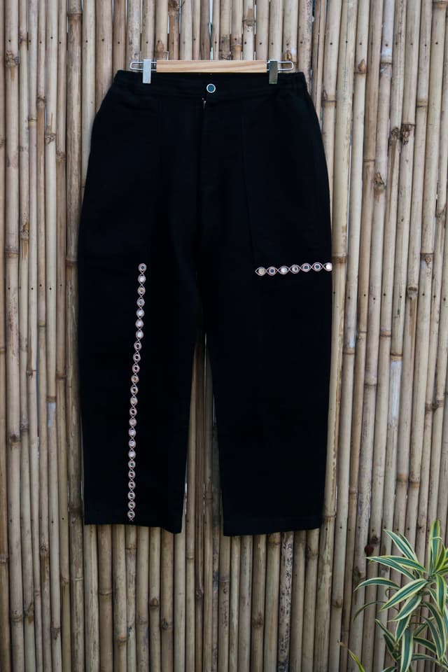 Black Mirror Panel Pants